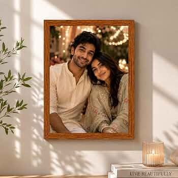 A4 Size Photo With Frame | Personalized Photo Frame | High Quality Photo Printing
