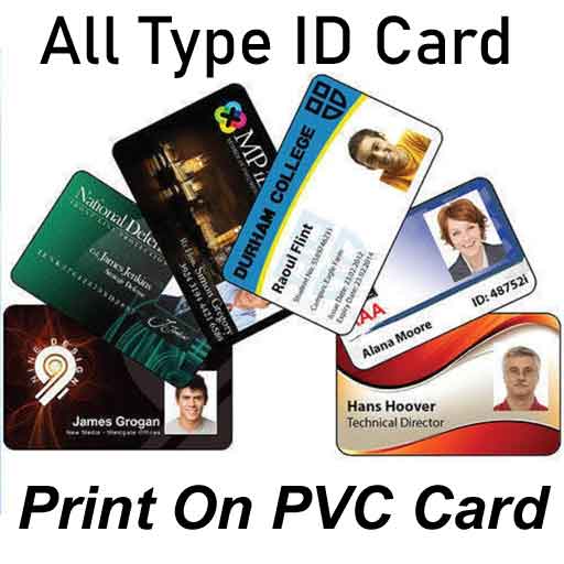 High Durability Waterproof PVC ID / Business Card Print